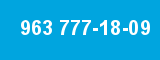 963 777-18-09 963 777-18-09